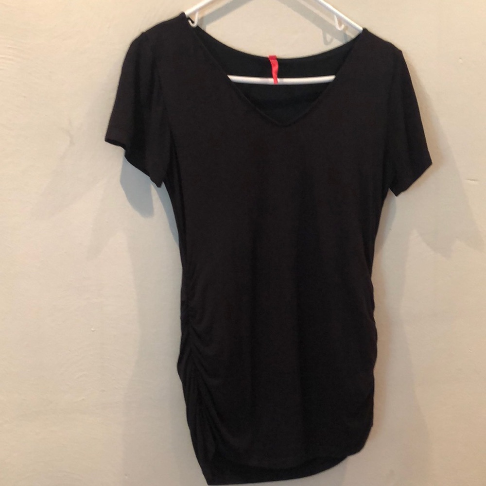 Ruby Ribbon ruches top